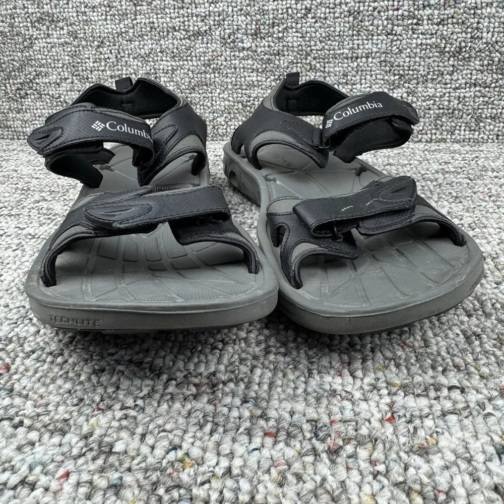Columbia Techlite Sandals Mens 13 Water Outdoors Gray Black